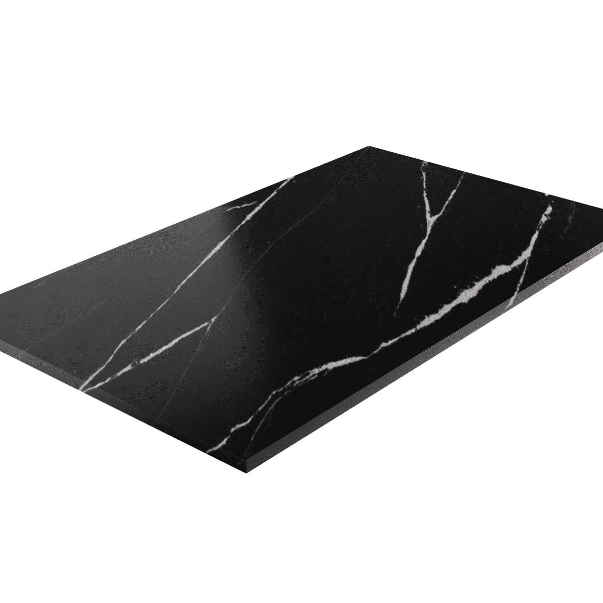 Na wymiar Blat z konglomeratu kwarcowego LUX Nero Marquina Inspire 1m2