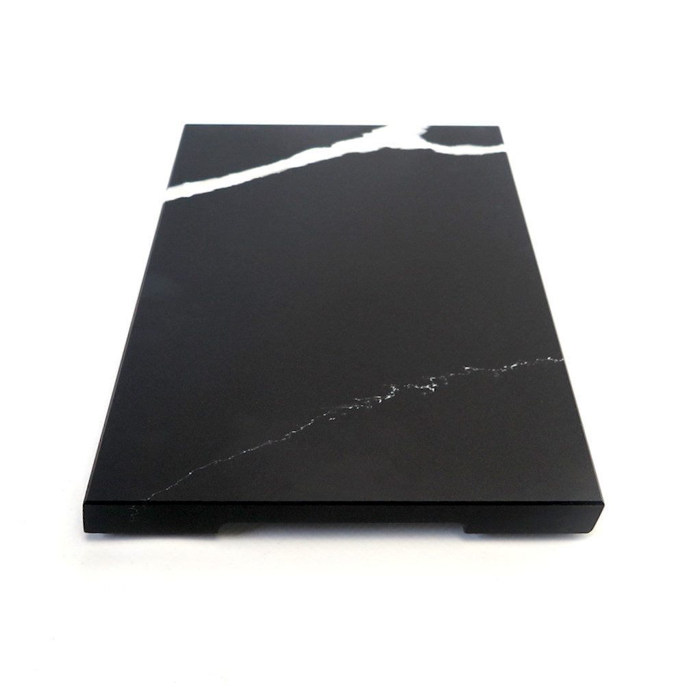Patera Nero Marquina Inspire 35x21x2 cm - czarna