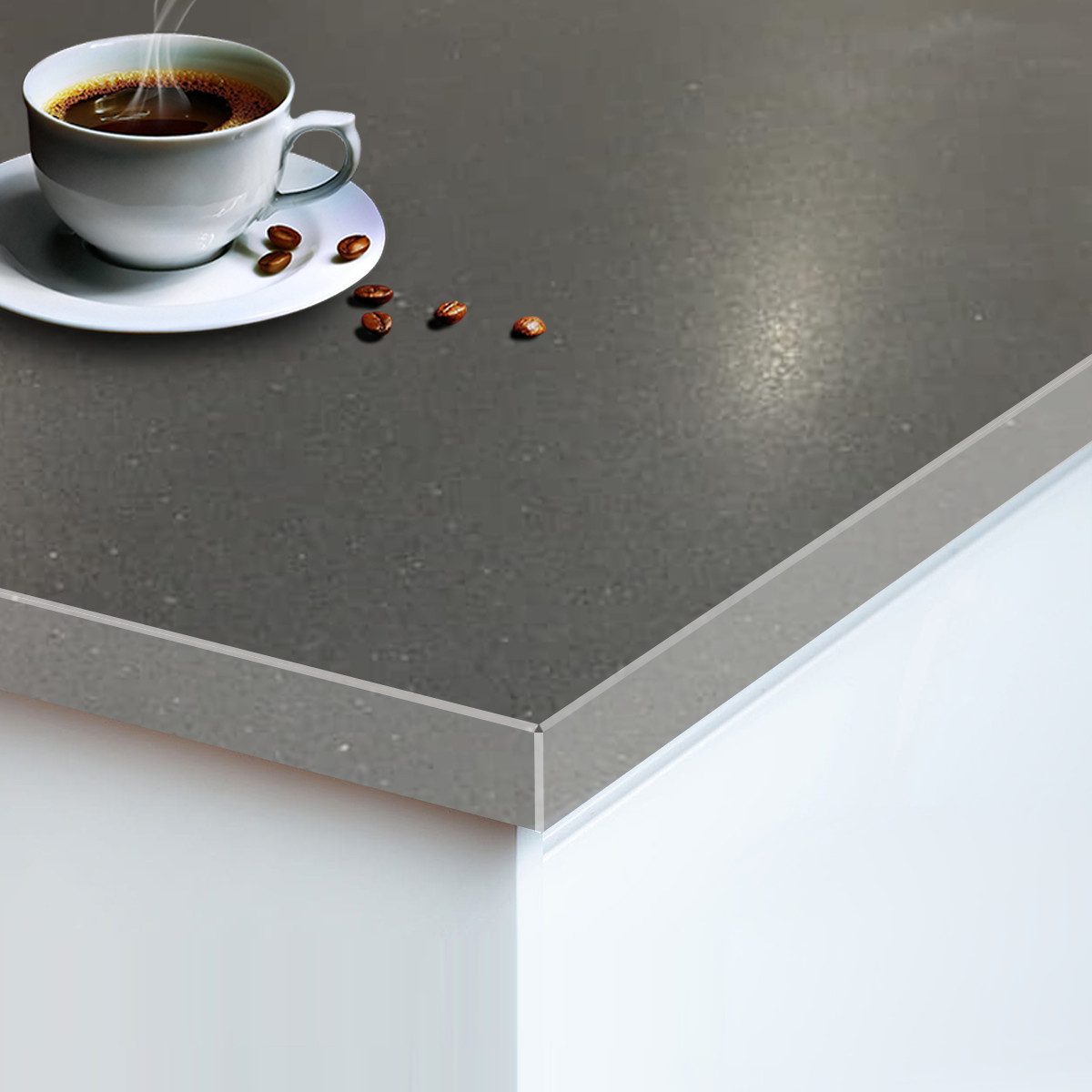 Gotowy blat z konglomeratu kwarcowego Marengo 100x60x2 cm